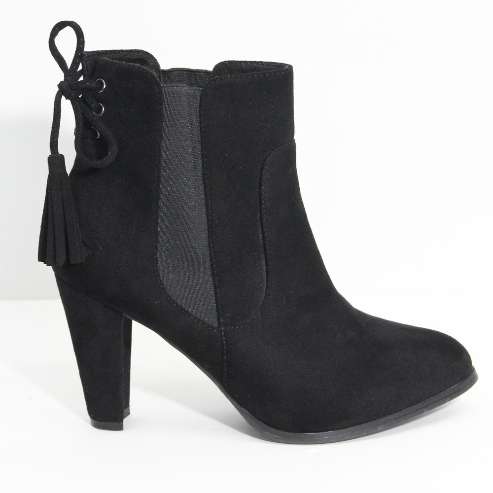 Catherine Malandrino Boots sz 8 Black Booties Women Shoes